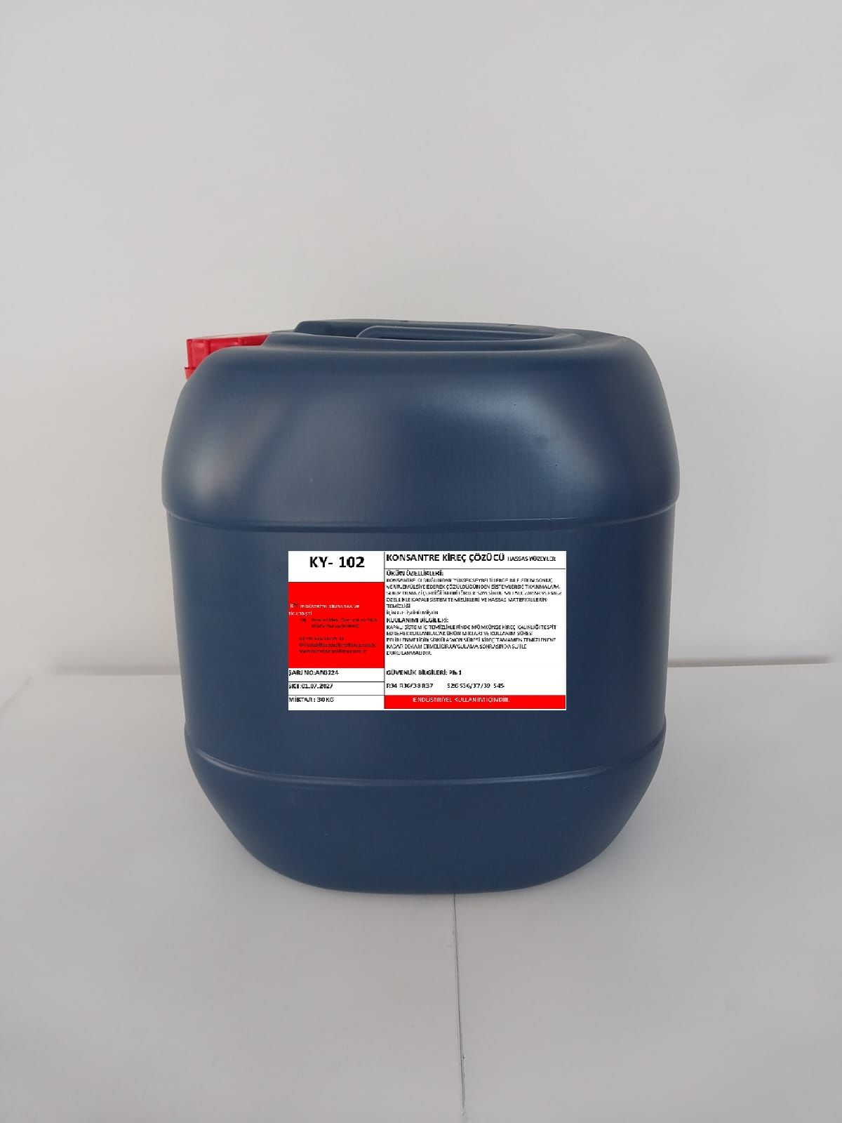 Ky 102 Konsantre Kireç Çözücü 30Kg