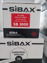Sibax Sb3000 Sıvı Gres Yağlayıcı 500 Ml(24 adet)