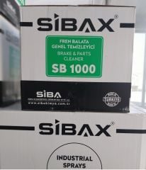 Sibax SB 1000 Fren Balata Temizleyici (24 adet)
